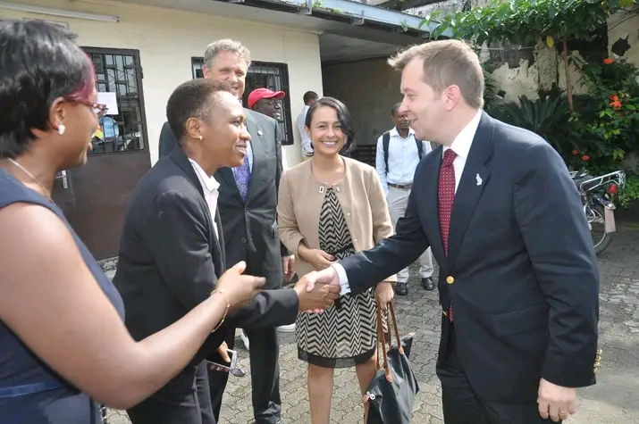 Official US Embassy visit to ALC Douala, highlighting our prestigious partnership and international recognition as Cameroon's premier English language center